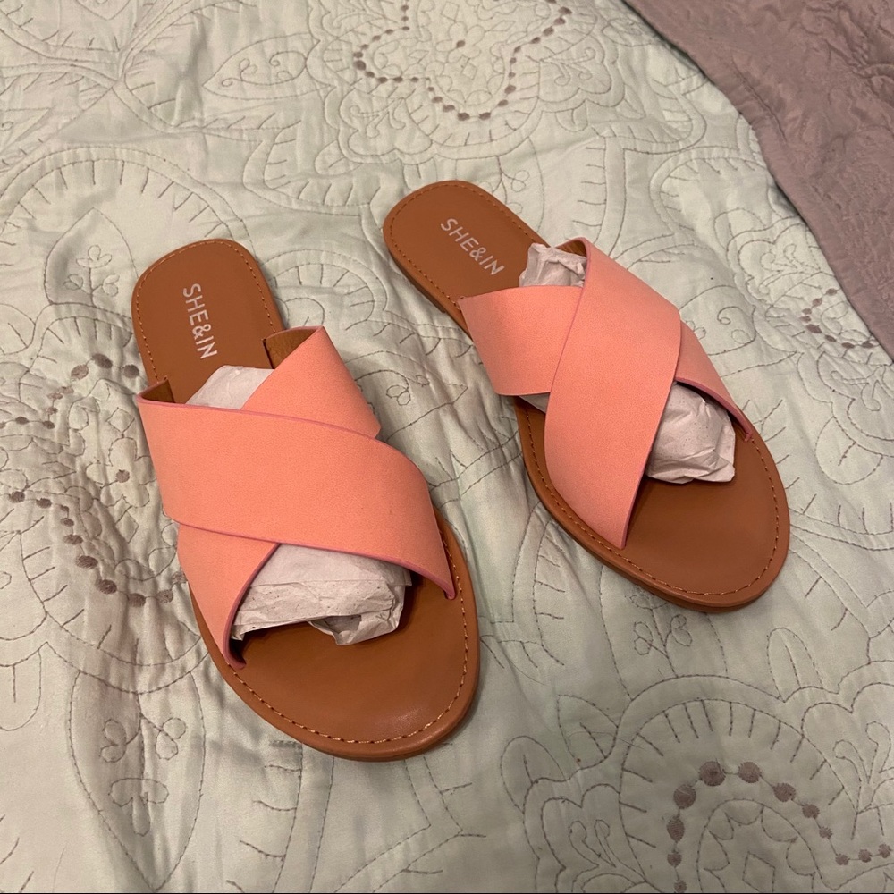 NEW Coral Sandals
